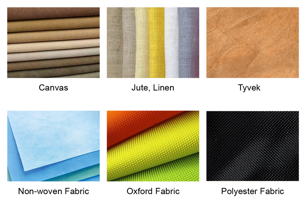 Do produkcji toreb wykorzystywane są różne tkaniny