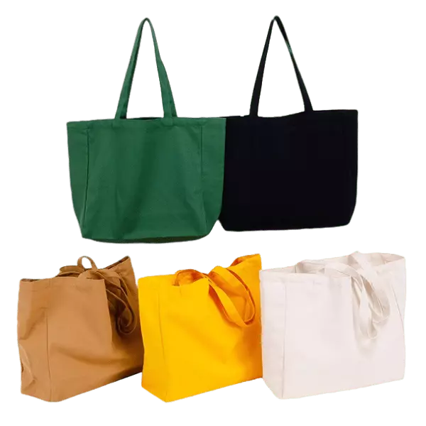 キャンバストートバッグ変形3