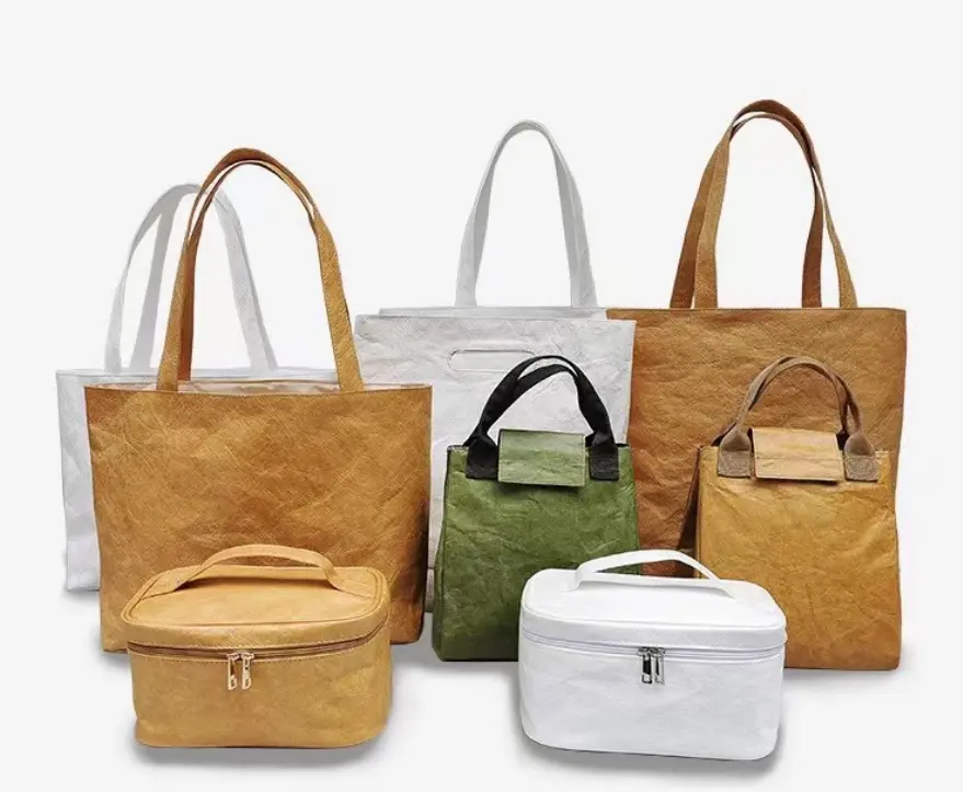 Torby papierowe DuPont Tyvek w różnych stylach