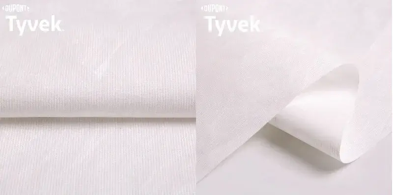 Materiał Tyvek produkowany przez firmę DuPont