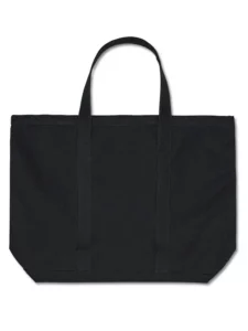 Black Canvas Tote Bag