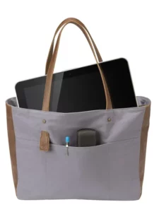 Canvas Laptop Tote Bag