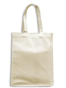 Cream Canvas Tote Bag