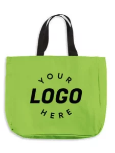 Green Canvas Tote Bag