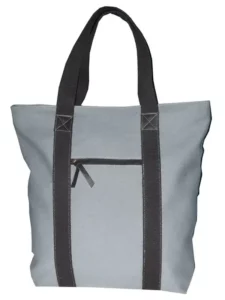Grey Canvas Tote Bag