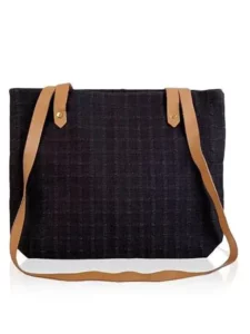 Canvas-Tasche mit langem Riemen