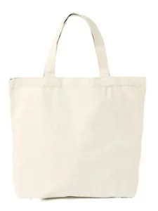 Fourre-tout en toile unie