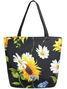 Napraforgó vászon táska