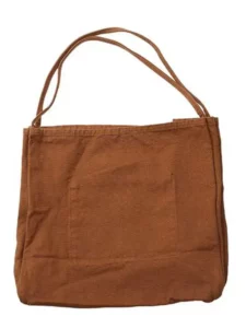 Tan Canvas Tote Bag