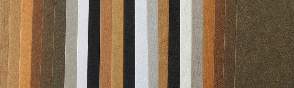 Vaskbart kraftpapir fargekort