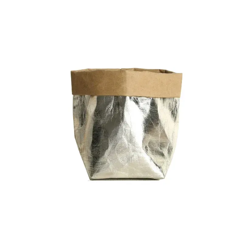 Light Gold Washable Paper Bag